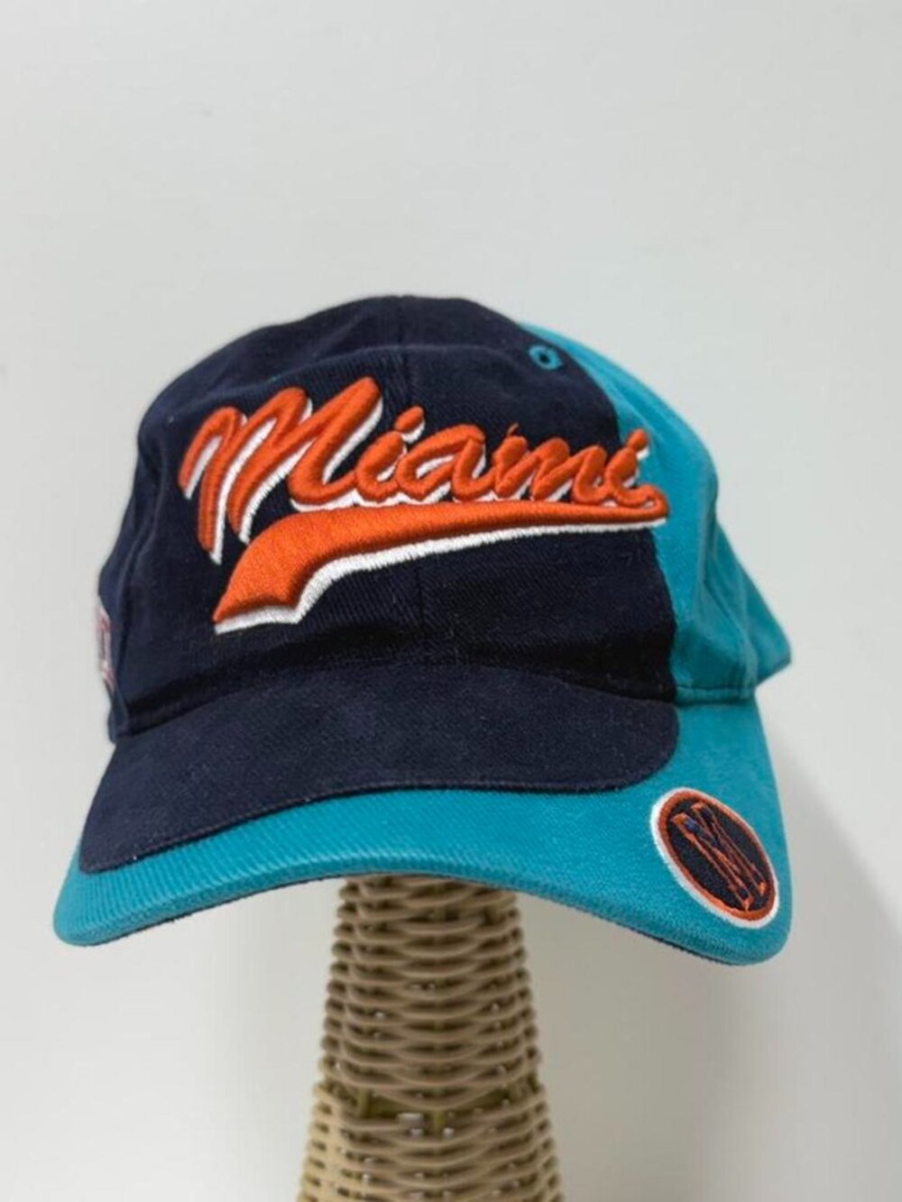vintage Miami Dolphins navy blue baseball cap